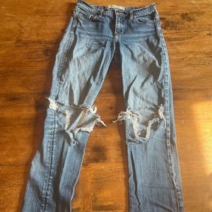 Abercrombie & Fitch ripped jeans